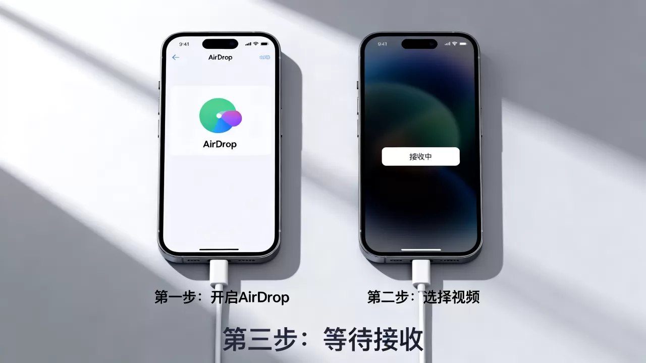 iphone怎么传视频到手机，iphone传视频到另一部手机