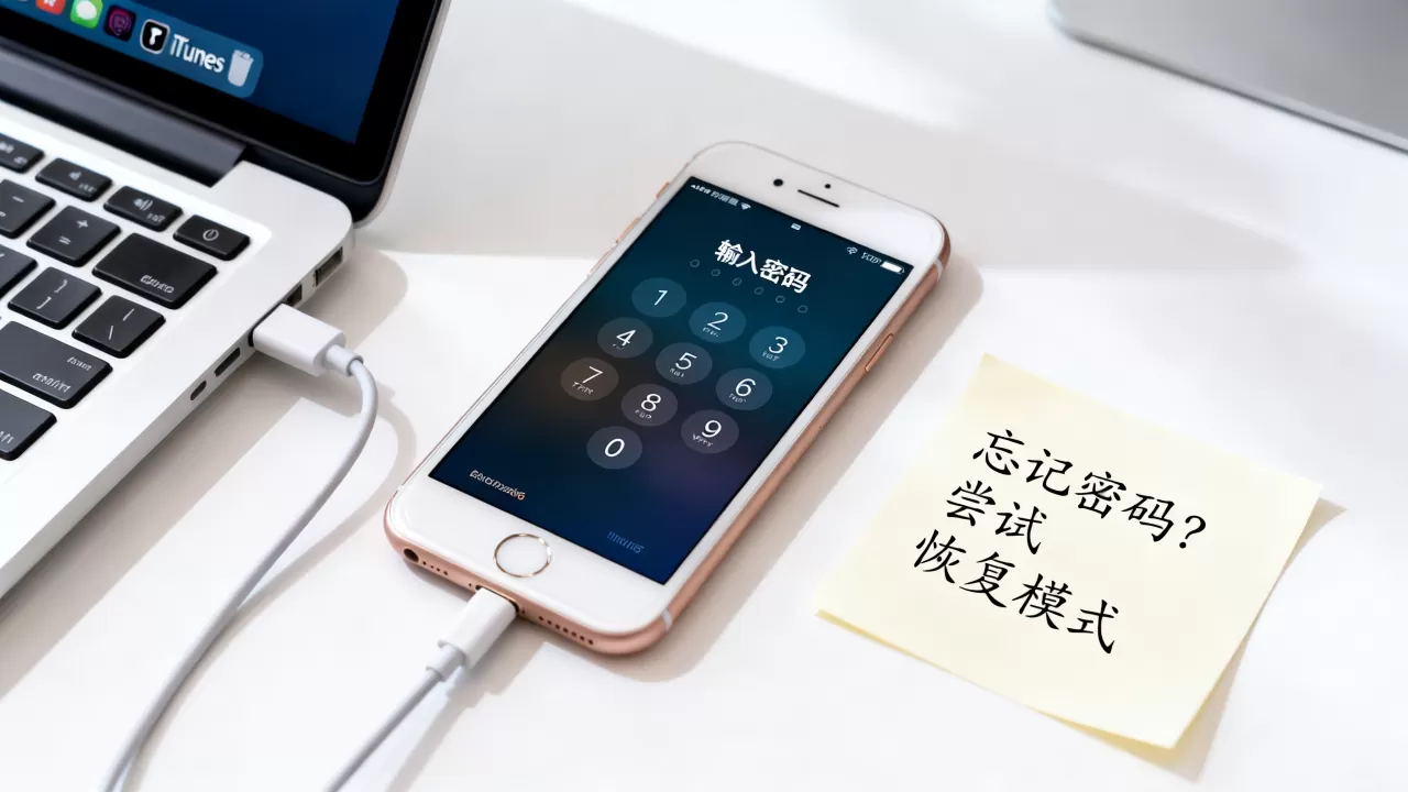 iphone6解锁密码忘记，iphone6忘记锁屏密码怎么解锁