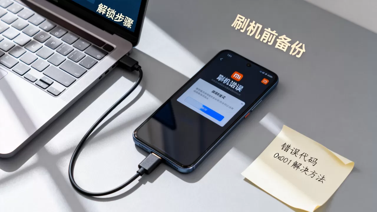小米手机解锁后刷机变砖怎么办，小米解锁刷机教程