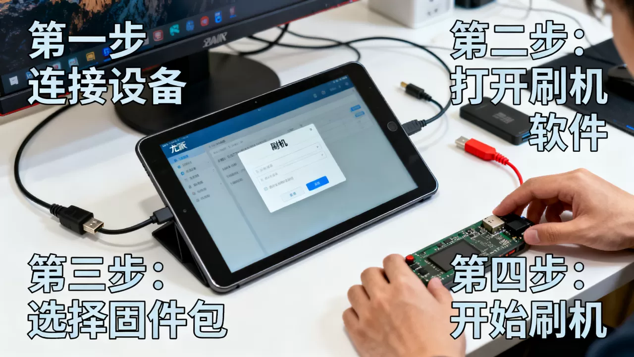 优派平板电脑刷机教程，优派平板电脑刷机失败怎么办