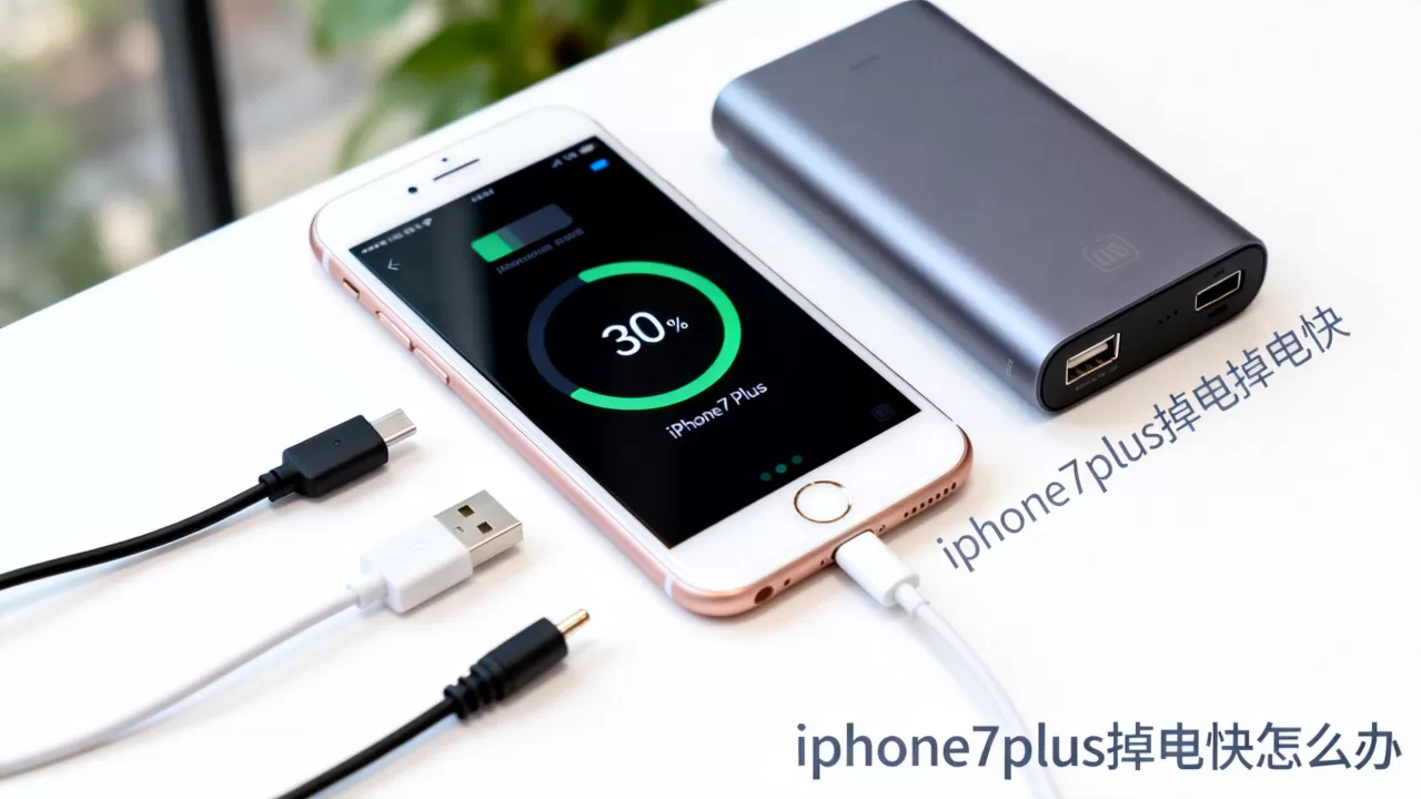iphone7plus掉电快怎么办，iphone7plus掉电快