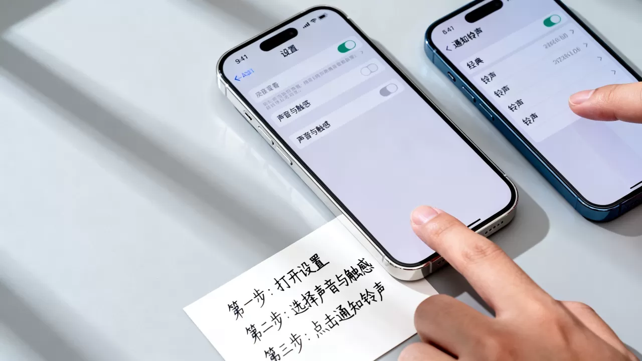 iphone怎么改通知声音，苹果手机修改通知铃声教程