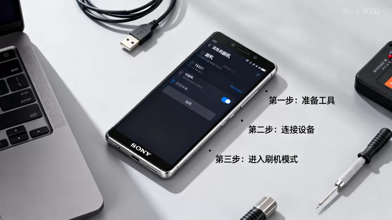 索尼f8332刷机教程，索尼f8332刷机失败怎么办