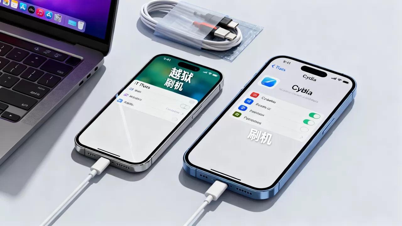 iphone越狱和刷机区别是什么，iphone越狱和刷机区别