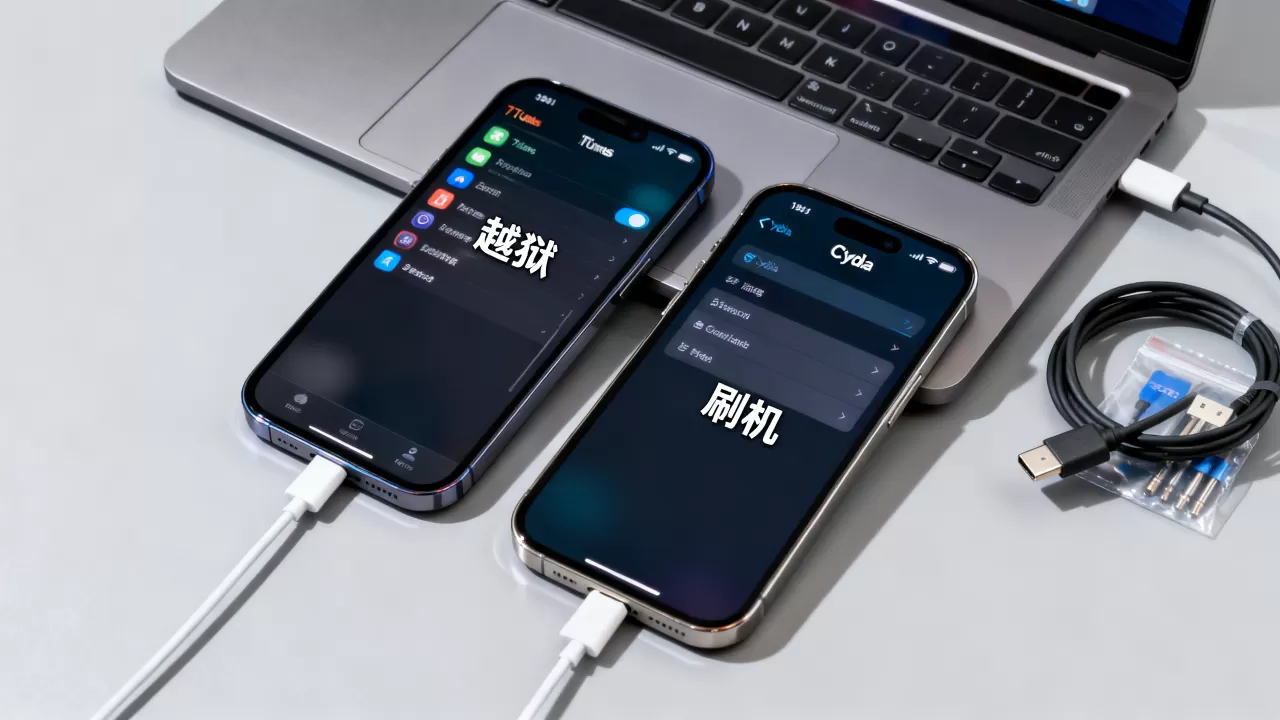iphone越狱和刷机区别是什么，iphone越狱和刷机区别