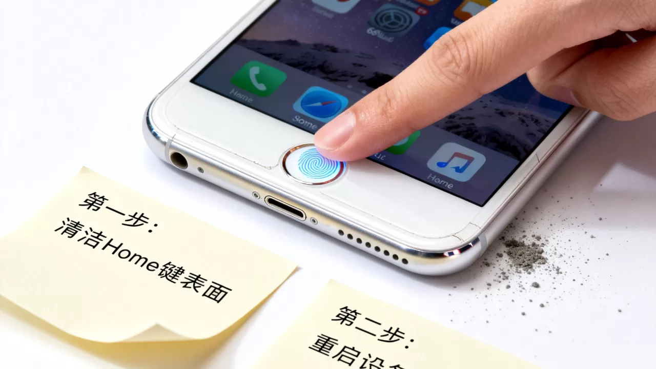 iphone6sp指纹解锁失灵怎么办，iphone6sp指纹解锁
