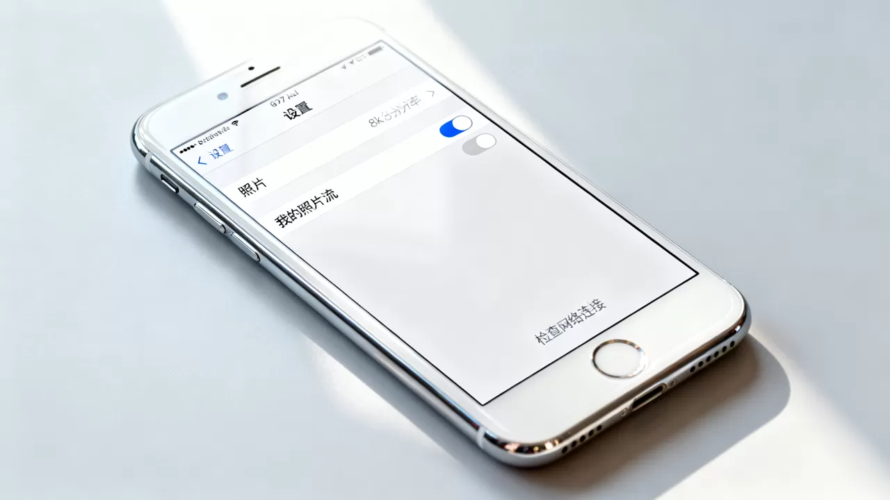iPhone7plus照片流不见了怎么办，iPhone7plus照片流