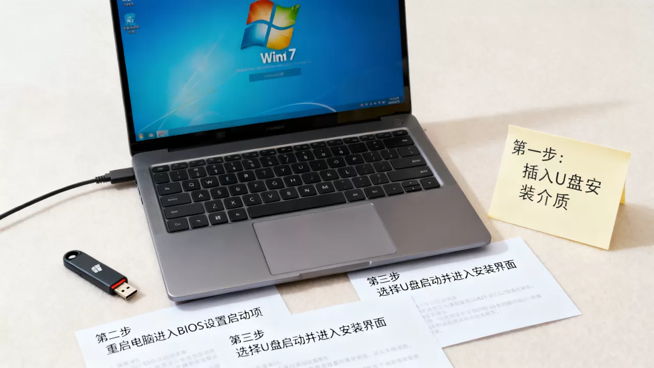 win7如何刷机，win7系统重装教程