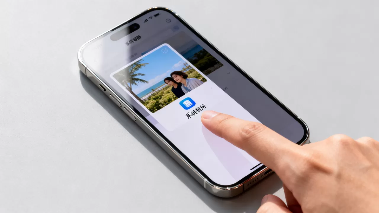 在iphone系统相册在哪里，iphone系统相册在哪里