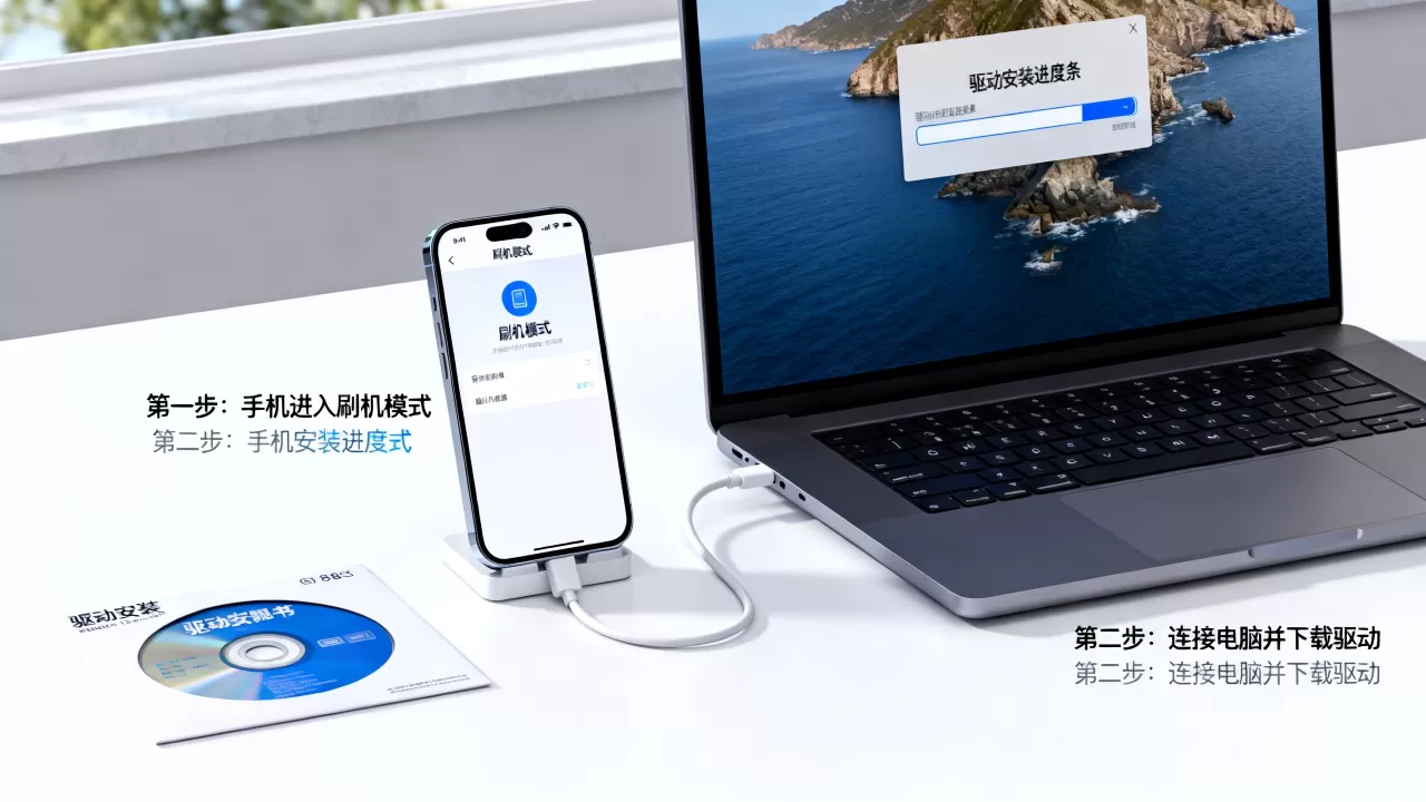 手机刷机怎么安装驱动，手机刷机驱动安装教程
