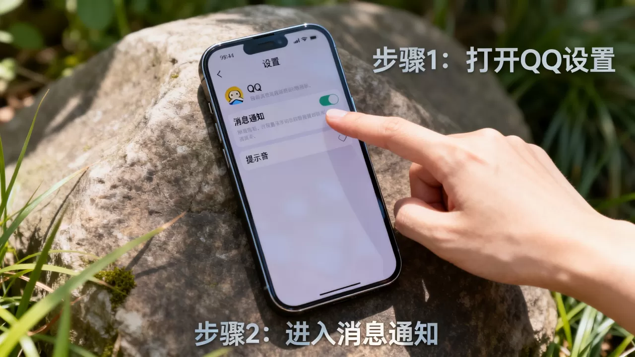 iphone怎么修改qq提示音，iphone修改qq提示音