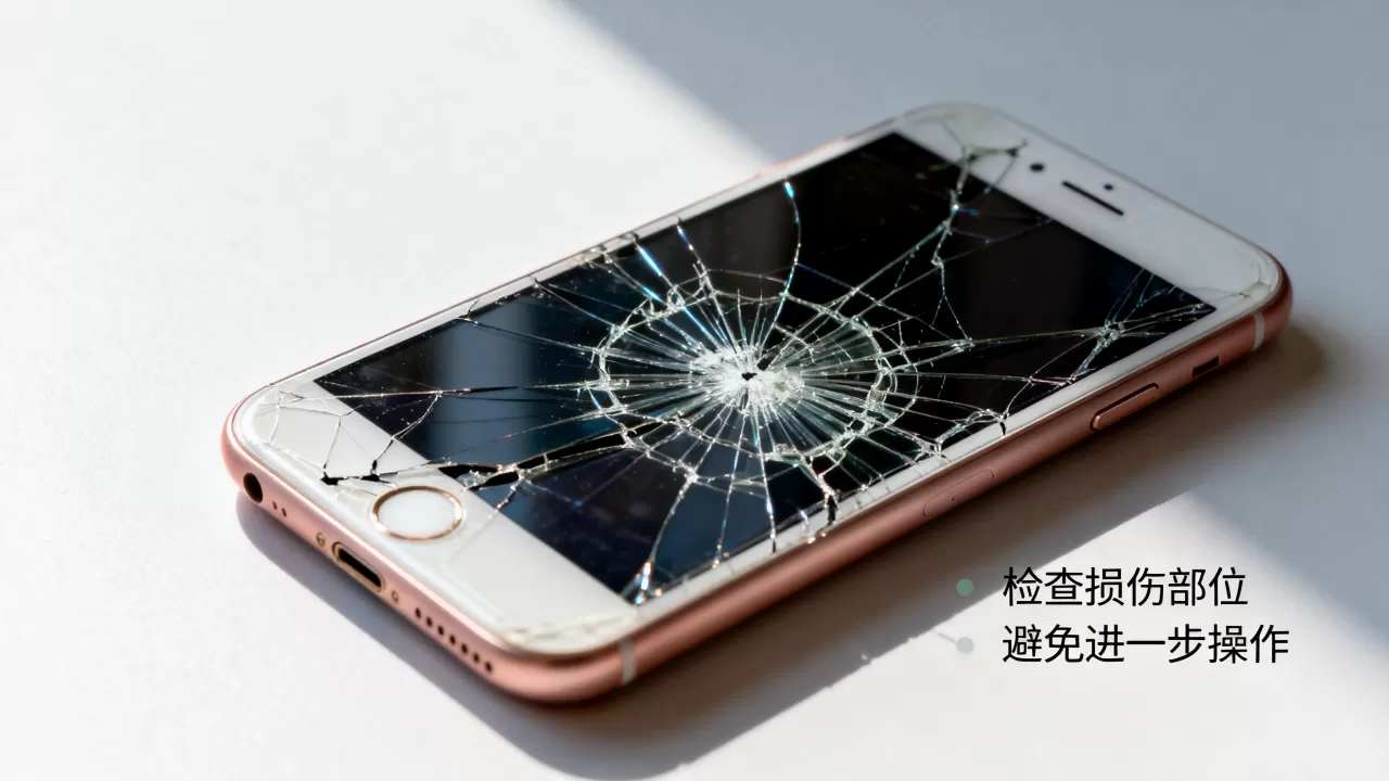 iphone6折断怎么办，iphone6屏幕碎了