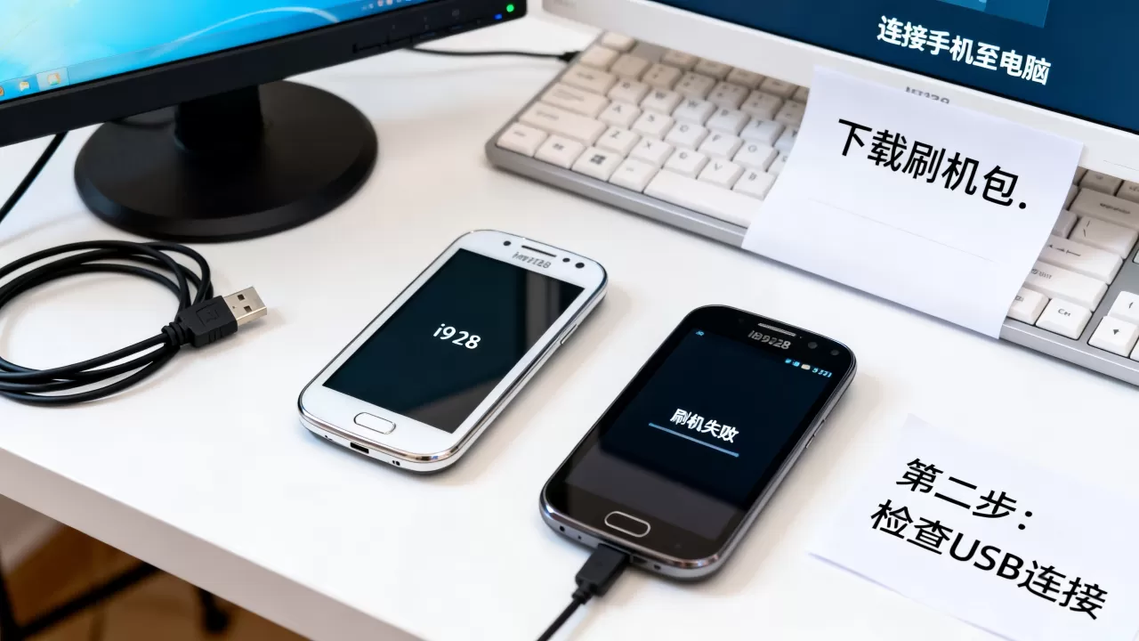 i9128怎么刷机教程，i9128刷机失败怎么办