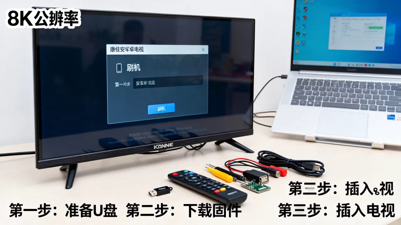 康佳安卓电视刷机教程，康佳电视怎么刷机