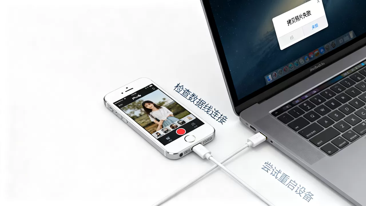 iphone5s拷贝照片失败怎么办，iphone5s拷贝照片
