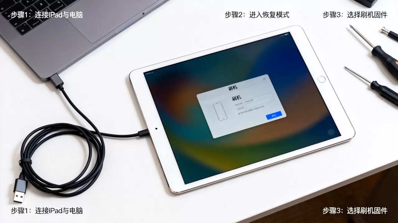 iPad一代刷机教程，iPad一代刷机失败怎么办