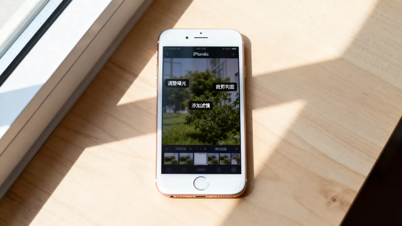 iPhone6s图片编辑怎么弄，iPhone6s图片编辑