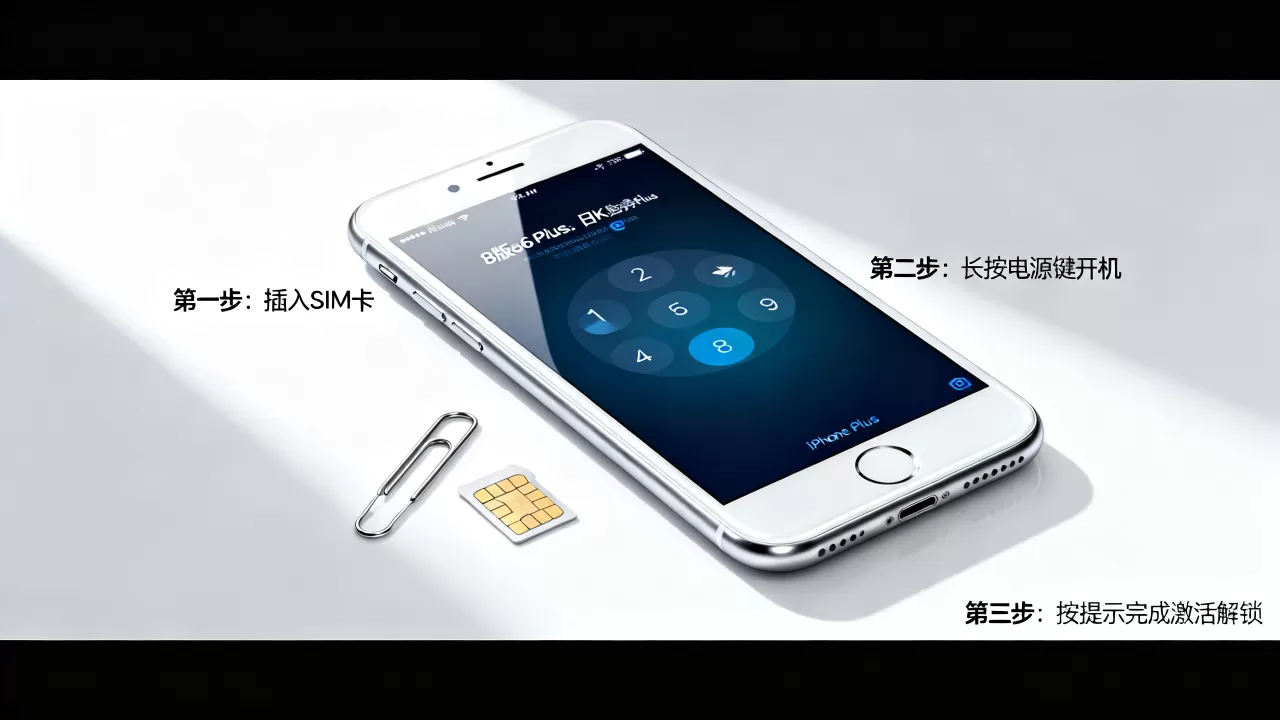 日版iphone6 plus怎么解锁，iphone6 plus解锁教程