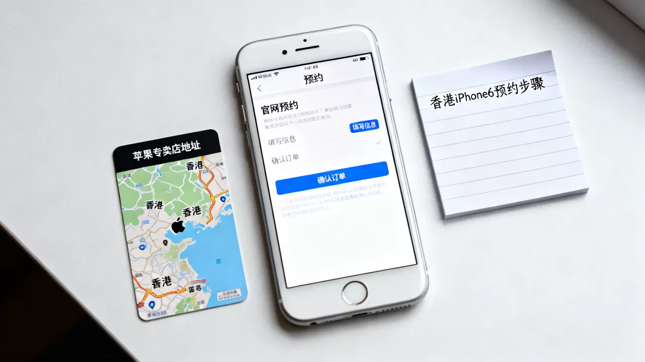 香港预约购买iphone6，苹果6怎么预约购买