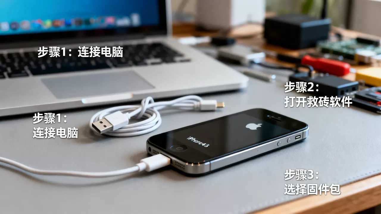 iphone4s救砖，iphone4s救砖教程