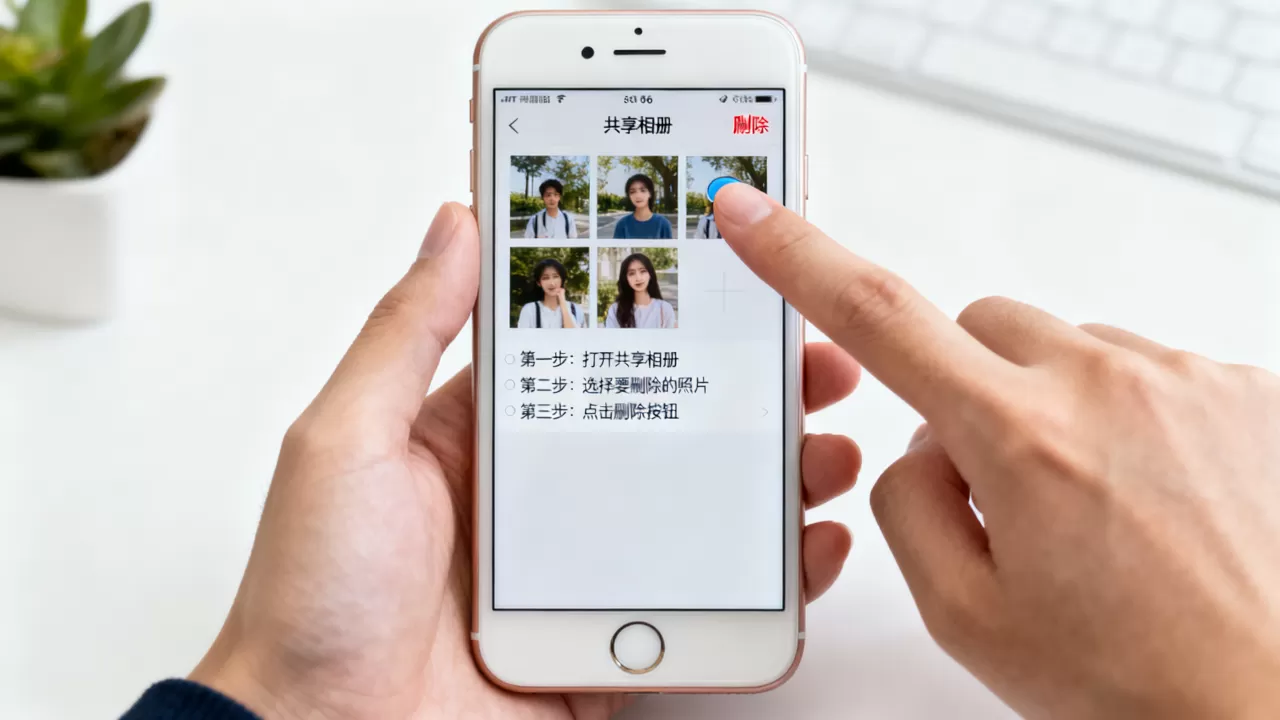 iphone6删除共享照片怎么操作，iphone6怎么删除照片