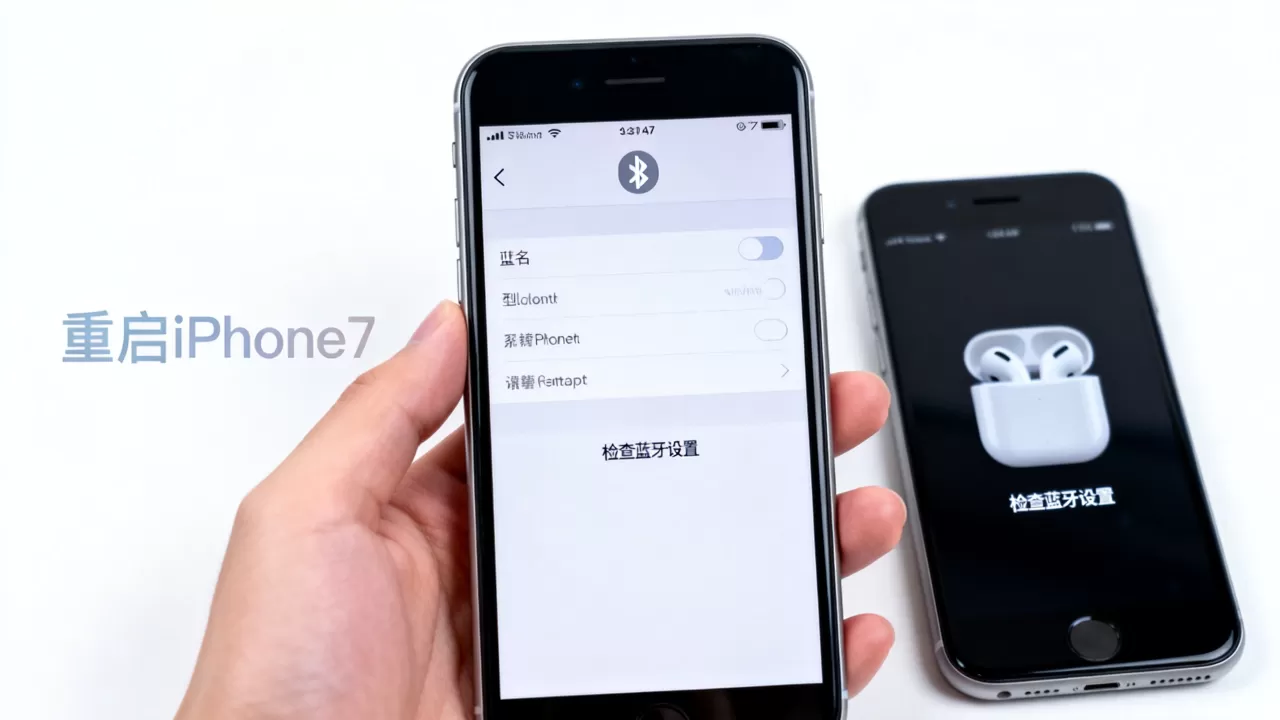 iphone7找不到蓝牙怎么办，iphone7蓝牙连接不上