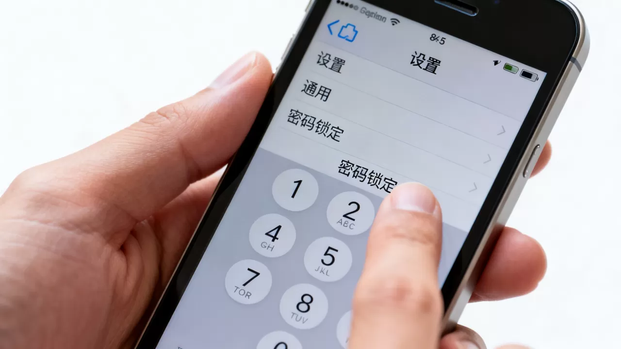 iPhone5密码怎么设置？iPhone5设置锁屏密码教程