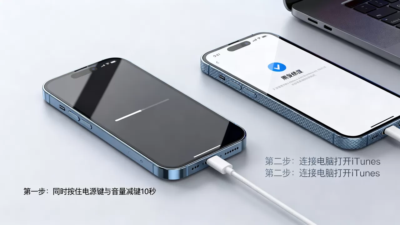 iphone进度条不动怎么办？iphone卡死恢复方法