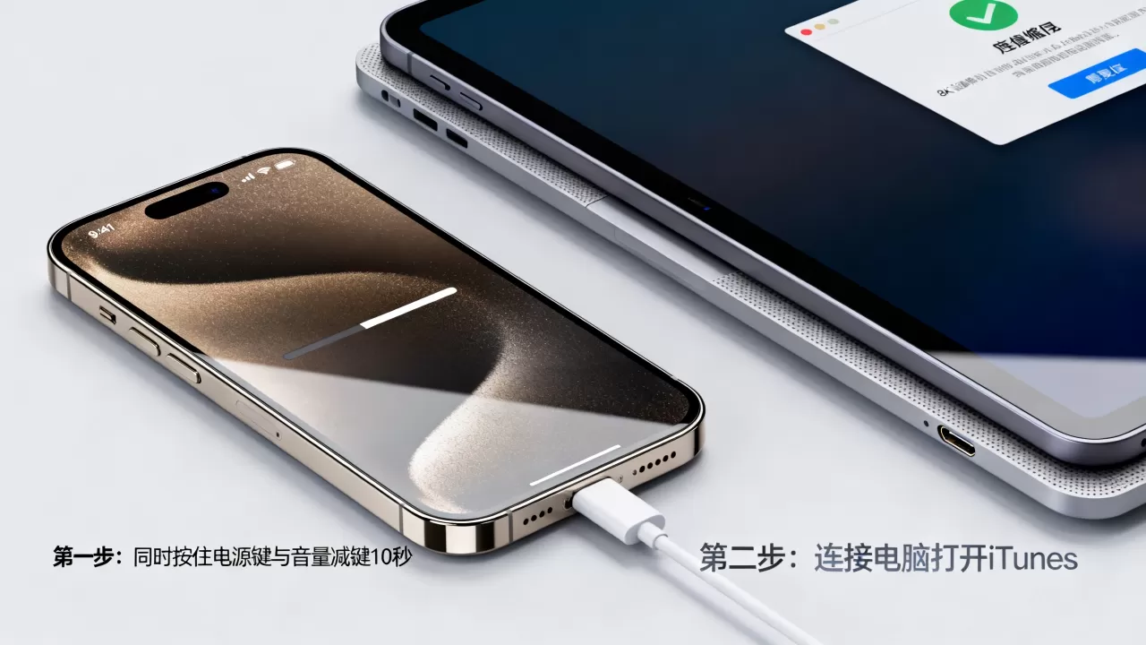 iphone进度条不动怎么办？iphone卡死恢复方法