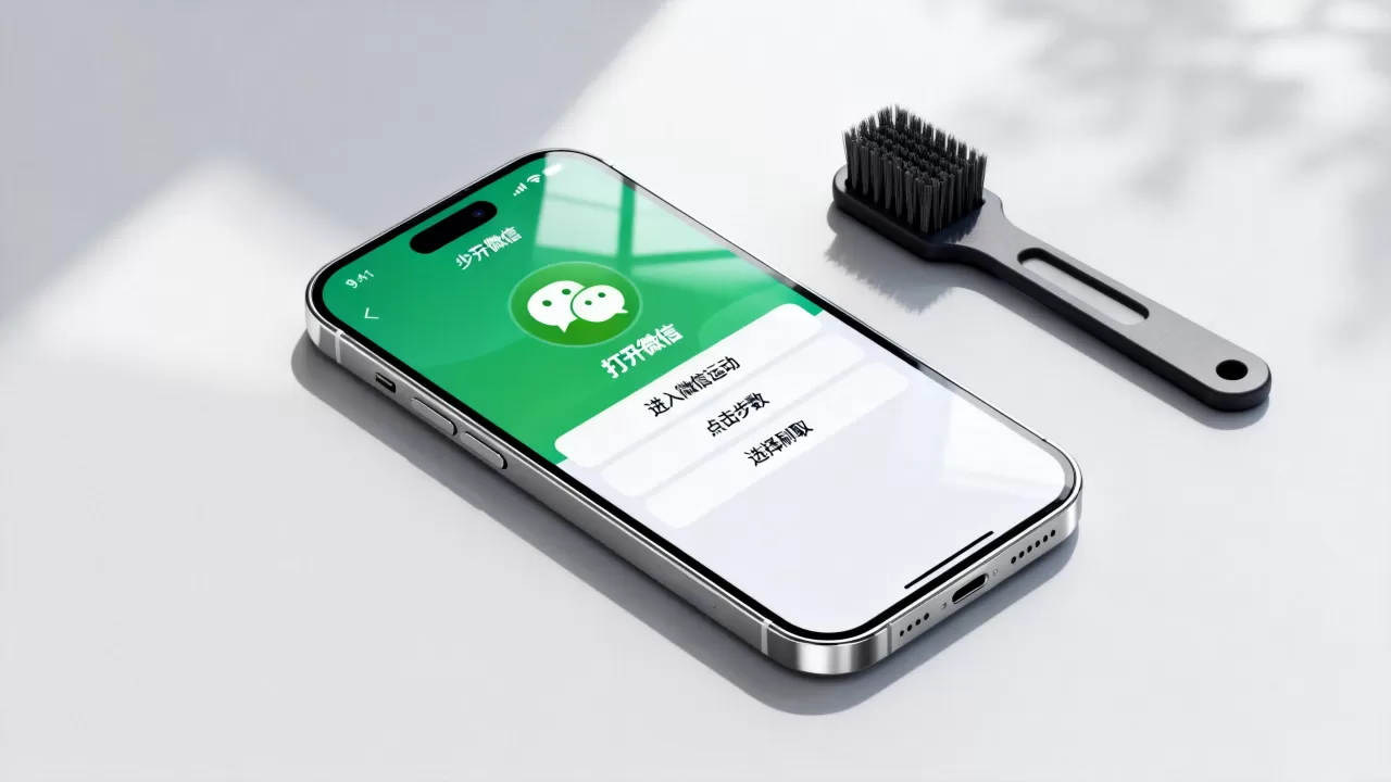 微信刷步数怎么刷，iphone苹果手机微信运动刷步数