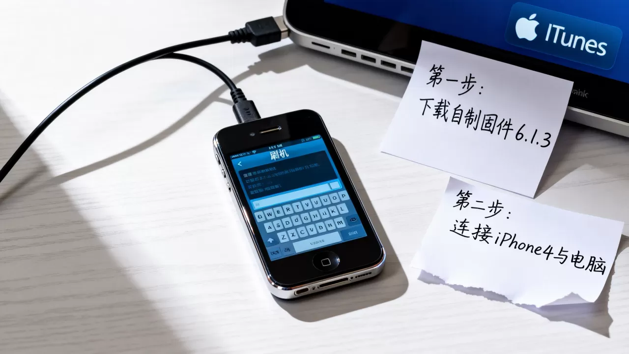 iphone4自制固件6.1.3怎么刷，iphone4刷6.1.3教程
