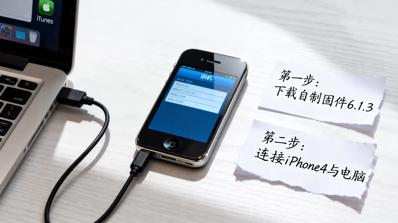 iphone4自制固件6.1.3怎么刷，iphone4刷6.1.3教程