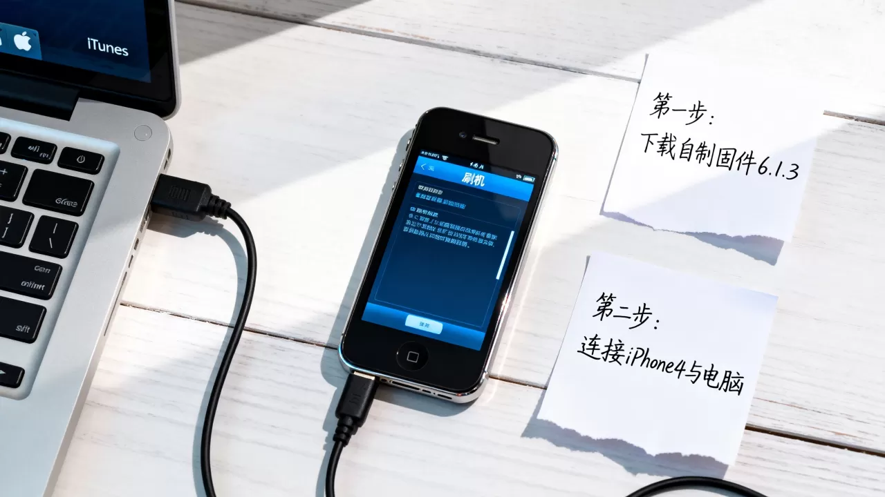 iphone4自制固件6.1.3怎么刷，iphone4刷6.1.3教程