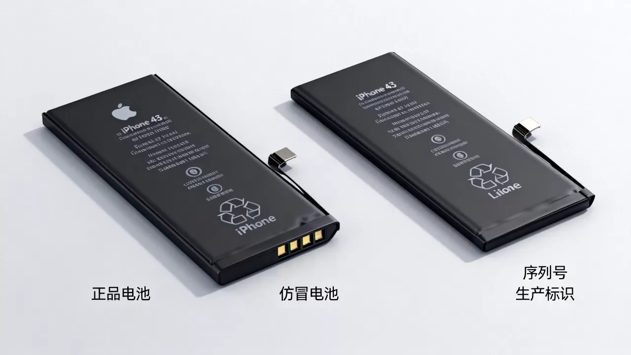 iphone4s电池真假怎么辨别，iphone4s电池