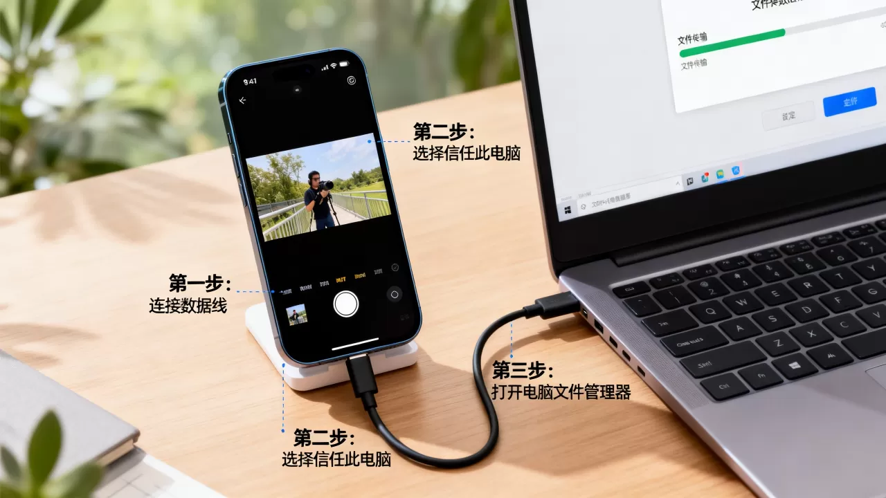 iphone拍视频怎么上传视频，iphone视频上传电脑方法