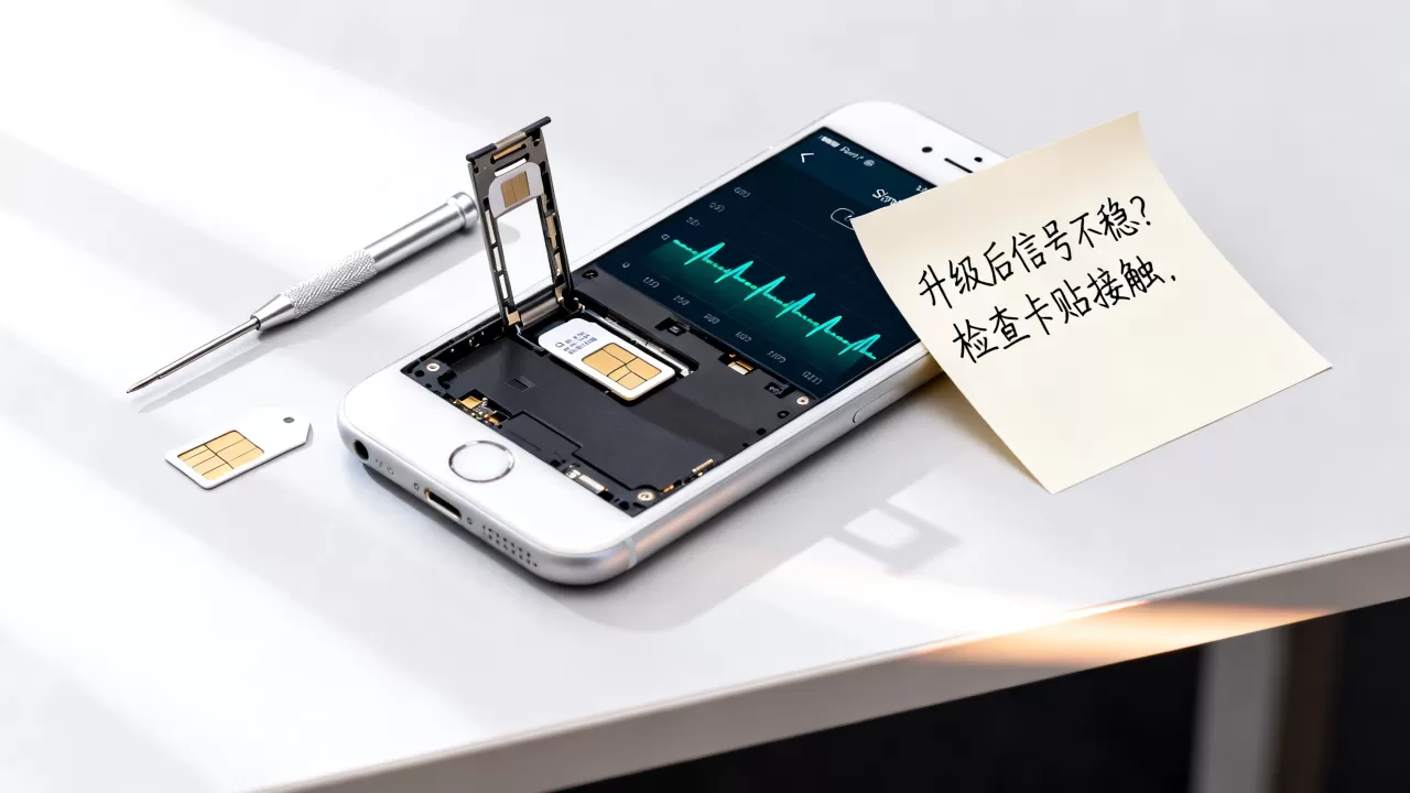 iphone6卡贴升级，iphone6卡贴升级后信号不稳定怎么办