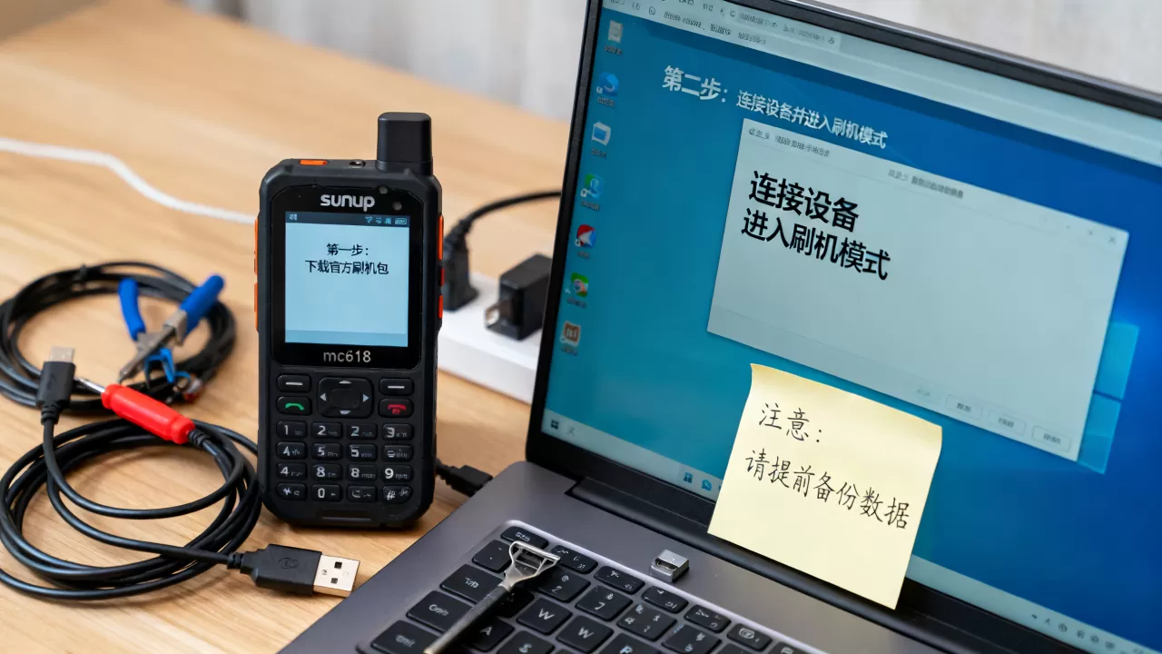 sunup mc618刷机教程，sunup mc618刷机失败怎么办