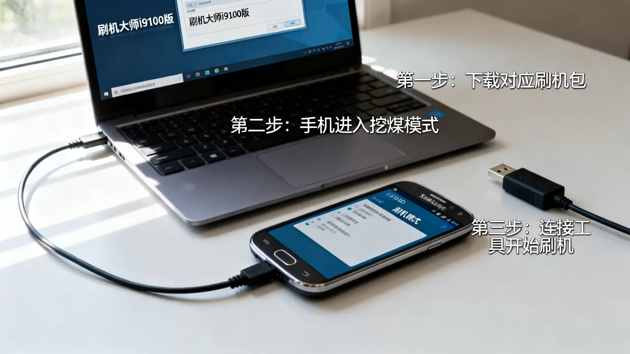 刷机大师i9100怎么用，三星i9100刷机教程