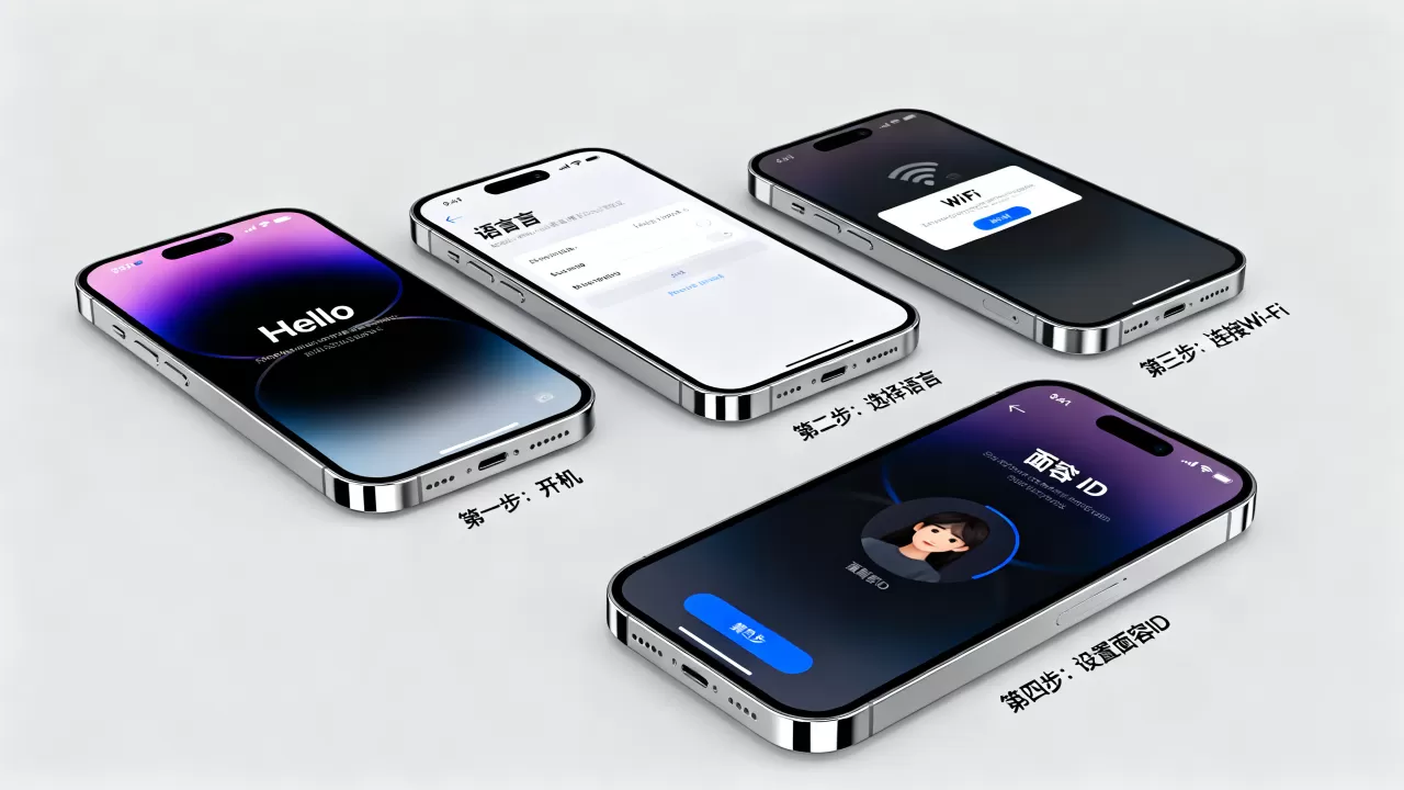 刚买的iphone怎么激活，iPhone首次开机激活教程