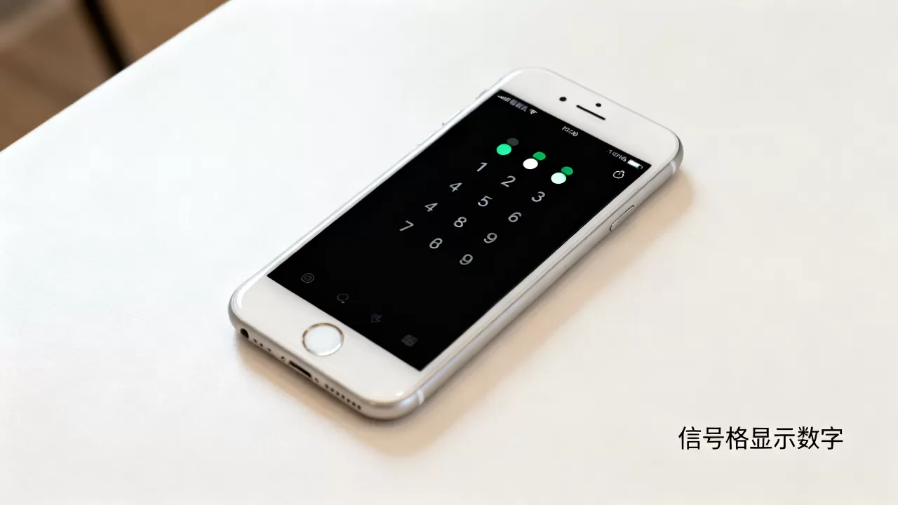 iphone6信号变数字怎么办？iPhone6信号格显示数字原因