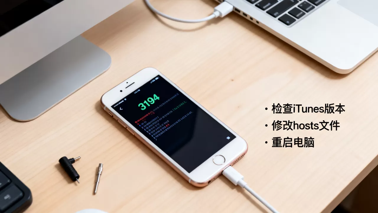 iphone6刷机3194怎么办？iPhone6刷机3194错误解决方法