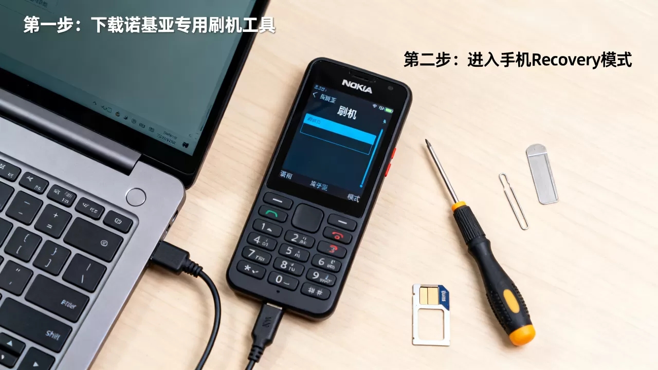 诺基亚怎么刷机锁屏，诺基亚手机刷机教程