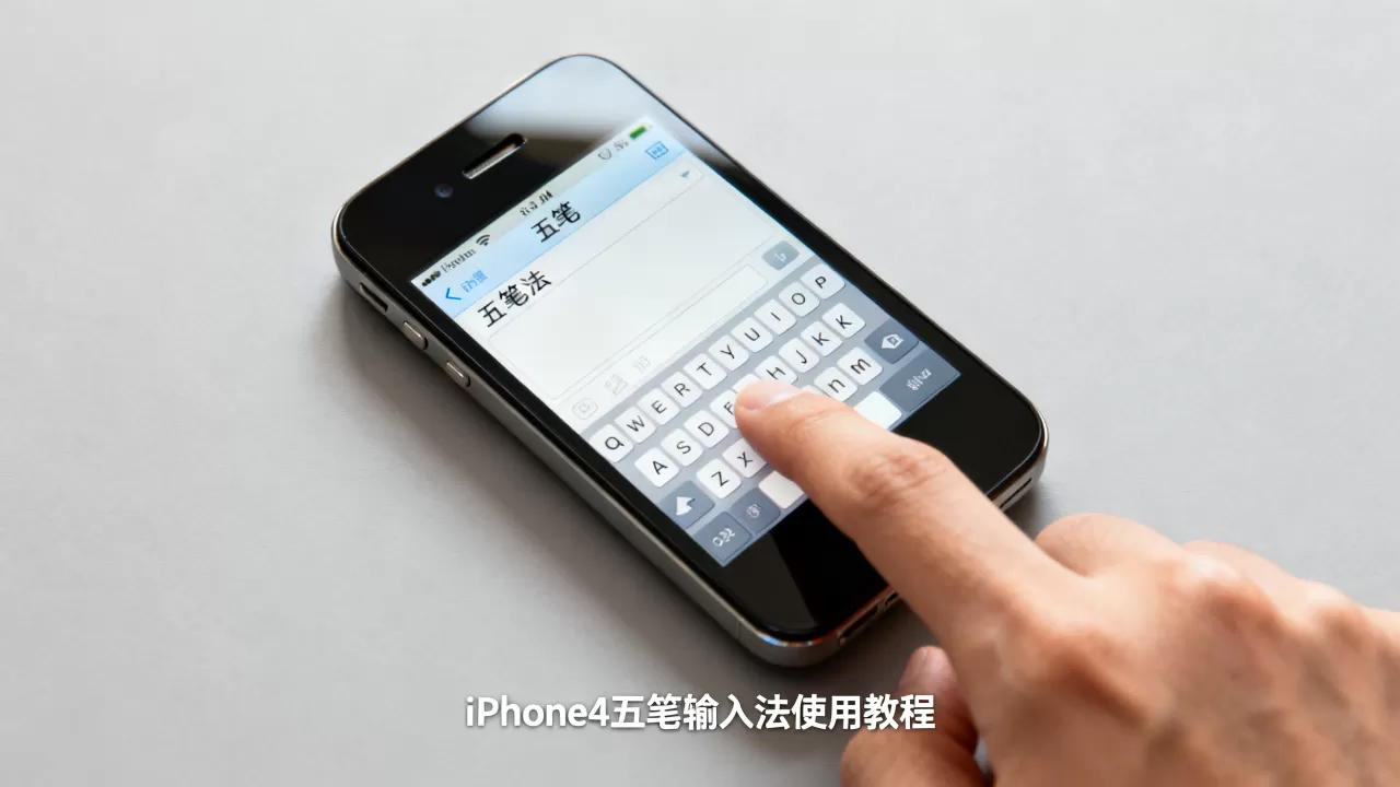 iPhone4能用五笔输入法吗，iPhone4五笔输入法