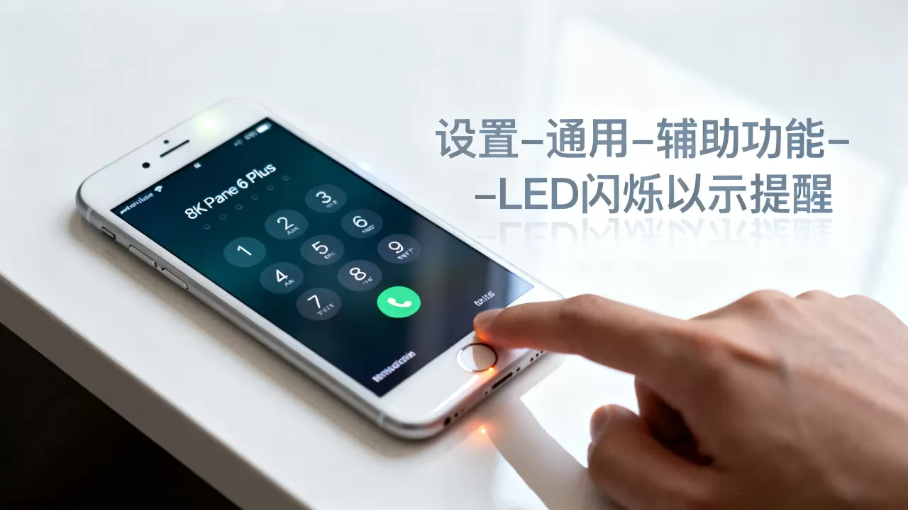 iphone6plus来电闪怎么设置？iphone6plus来电闪设置方法