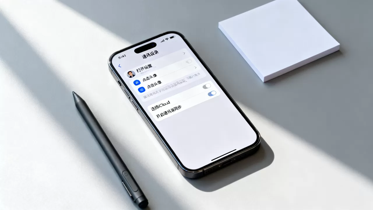iphone同步手机通讯录怎么操作，iphone通讯录同步方法