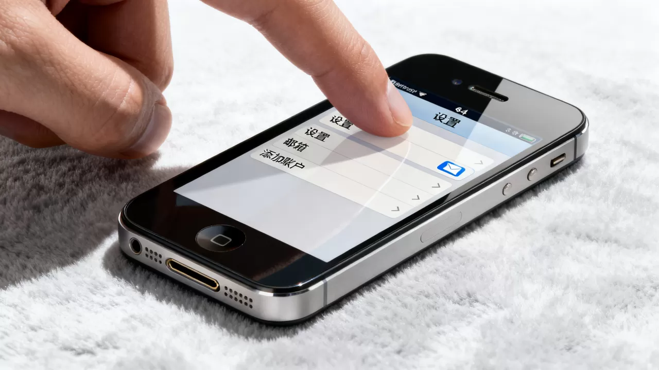 iphone4邮箱如何设置，iphone4怎么设置邮箱
