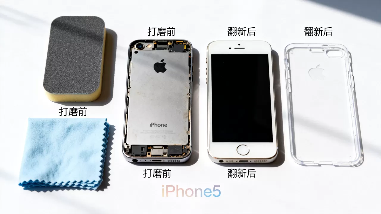 iphone5打磨翻新靠谱吗，iphone5打磨