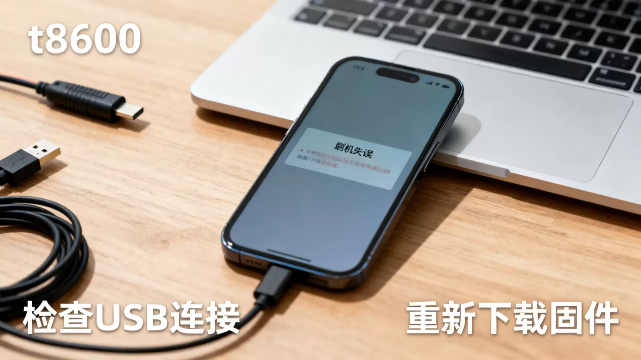 t8600刷机教程失败怎么办，t8600刷机