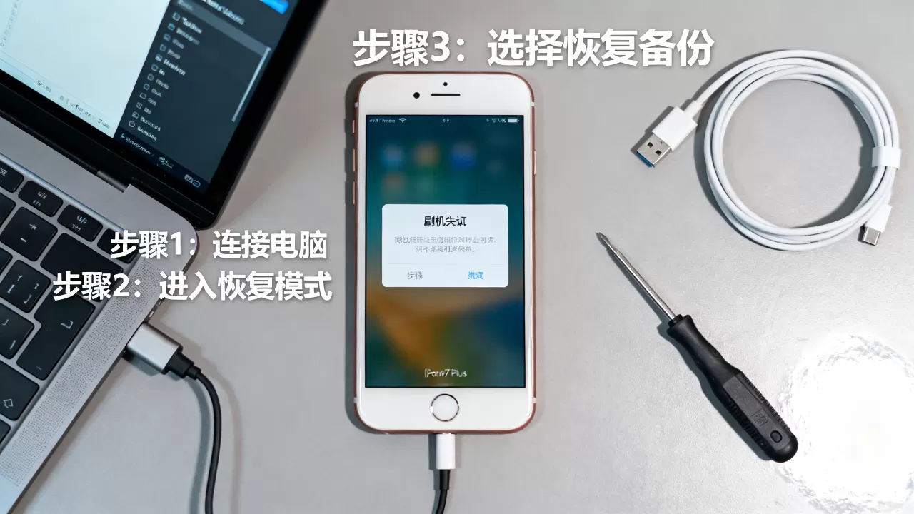 iphone7 plus刷机失败怎么办，iphone7 plus刷机教程