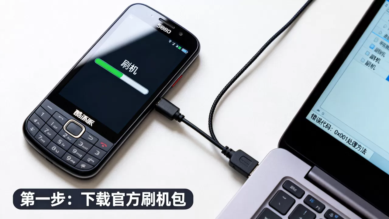 酷派手机5890刷机教程，酷派5890刷机失败怎么办